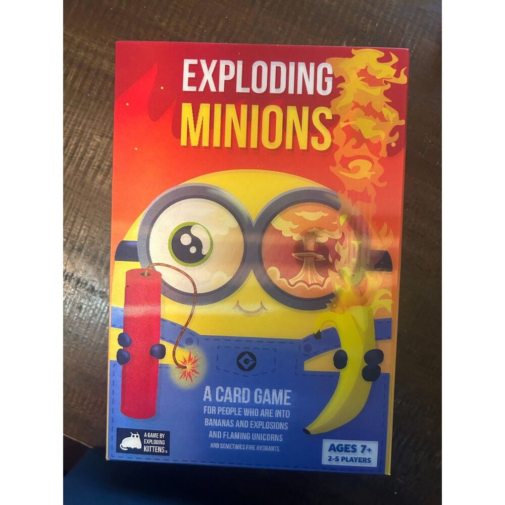 Exploding Minions Card Game By Exploding Kittens